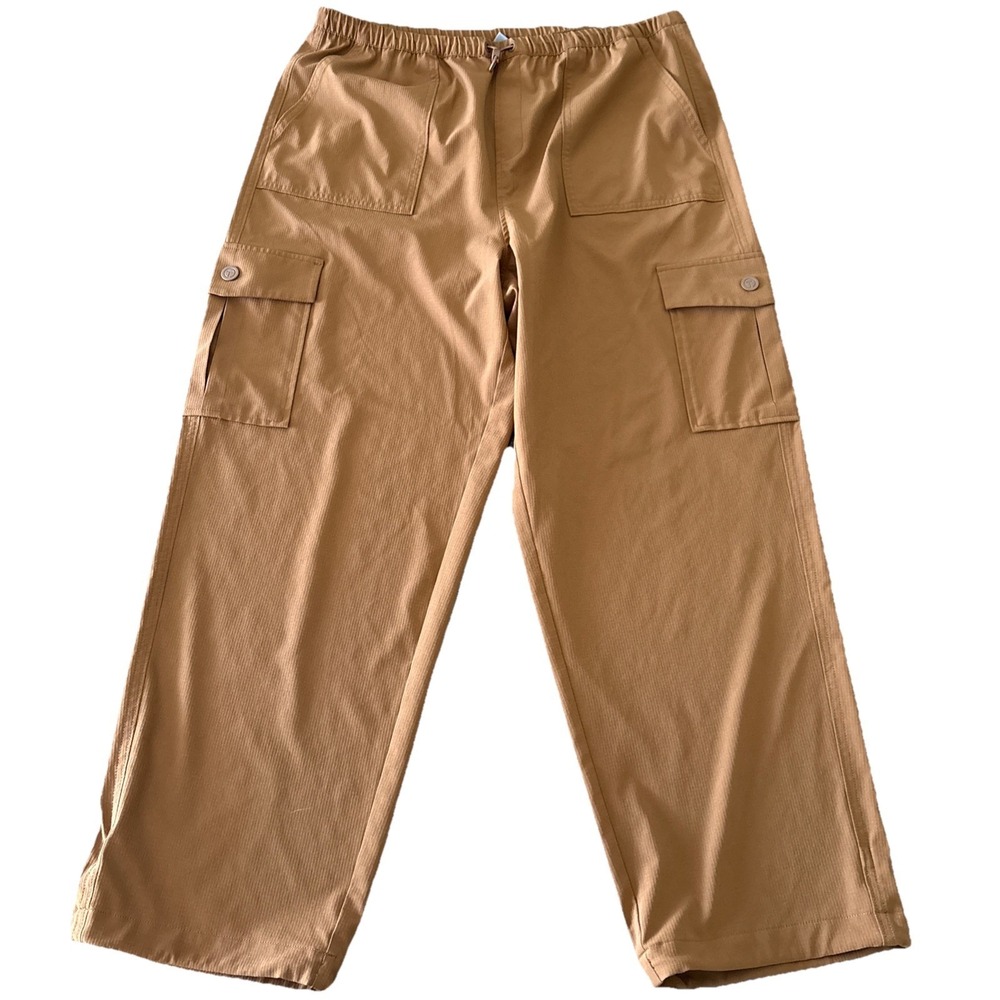 T by Talbots Women's Size L Brown Cargo Pants